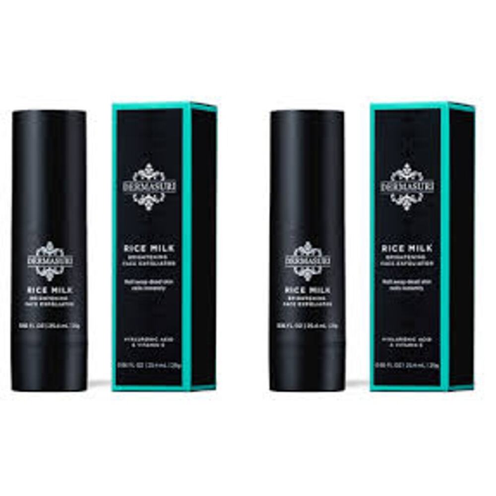 DERMASURI Rice Milk Brightening Face Exfoliator